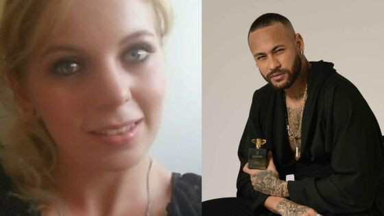 Neymar e mulher grávida