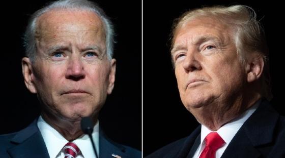 Biden e Trump