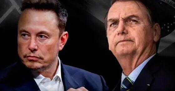 Musk e Bolsonaro