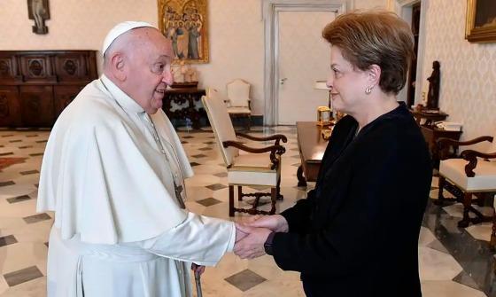 Papa Francisco e Dilma