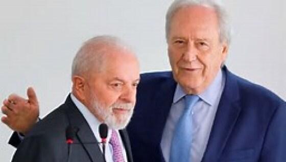 Presidente Luiz Inacio Lula e Ricardo Lewandowski ministro da Justiça e Segurança Pública
