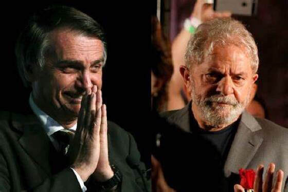 LULA  E BOLSONARO