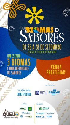 O Sebrae Mato Grosso, reconhecido por sua atuação no apoio a pequenos e microempreendedores, dá mais um passo na valorização da produção local com o Festival Biomas & Sabores, que teve início na tarde desta quinta-feira (26) em Cuiabá. O evento, que acon