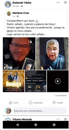 Pastor evangélico e lutador de UFC é acusado de agredir idoso