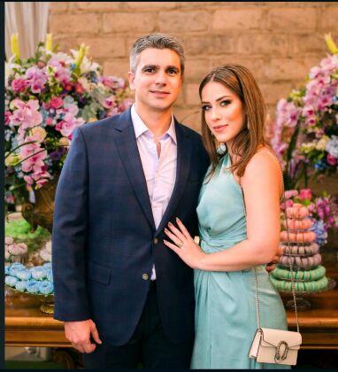 Dr Leonardo Pitaluga e  sua bela esposa Marina Pitaluga 
