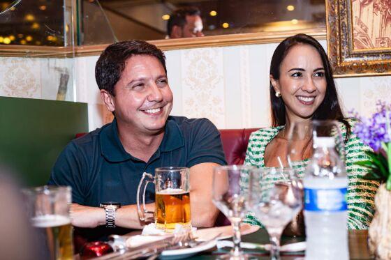 Júlio Frederico Müller e Mayara Müller