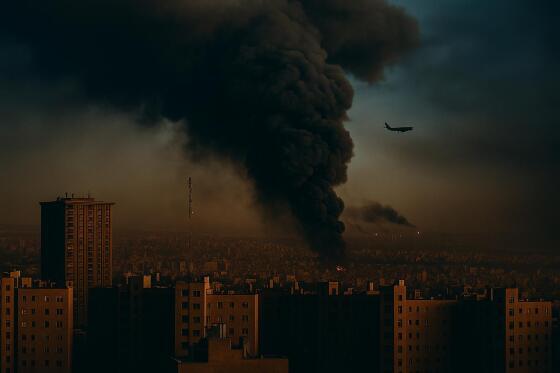 A pluma de fumaça que rasga o céu da capital iraniana é, neste momento, mais eloquente do que qualquer comunicado oficial: o tempo da impunidade acabou.