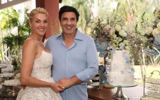 Ana Hickmann e Edu Guedes