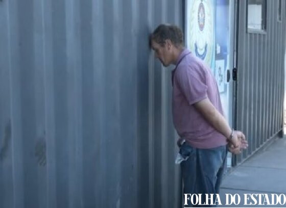 homem preso no Porto 