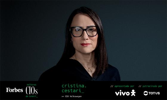  Cristina Cestari, responsável pela transformação tecnológica da Volkswagen na América do Sul